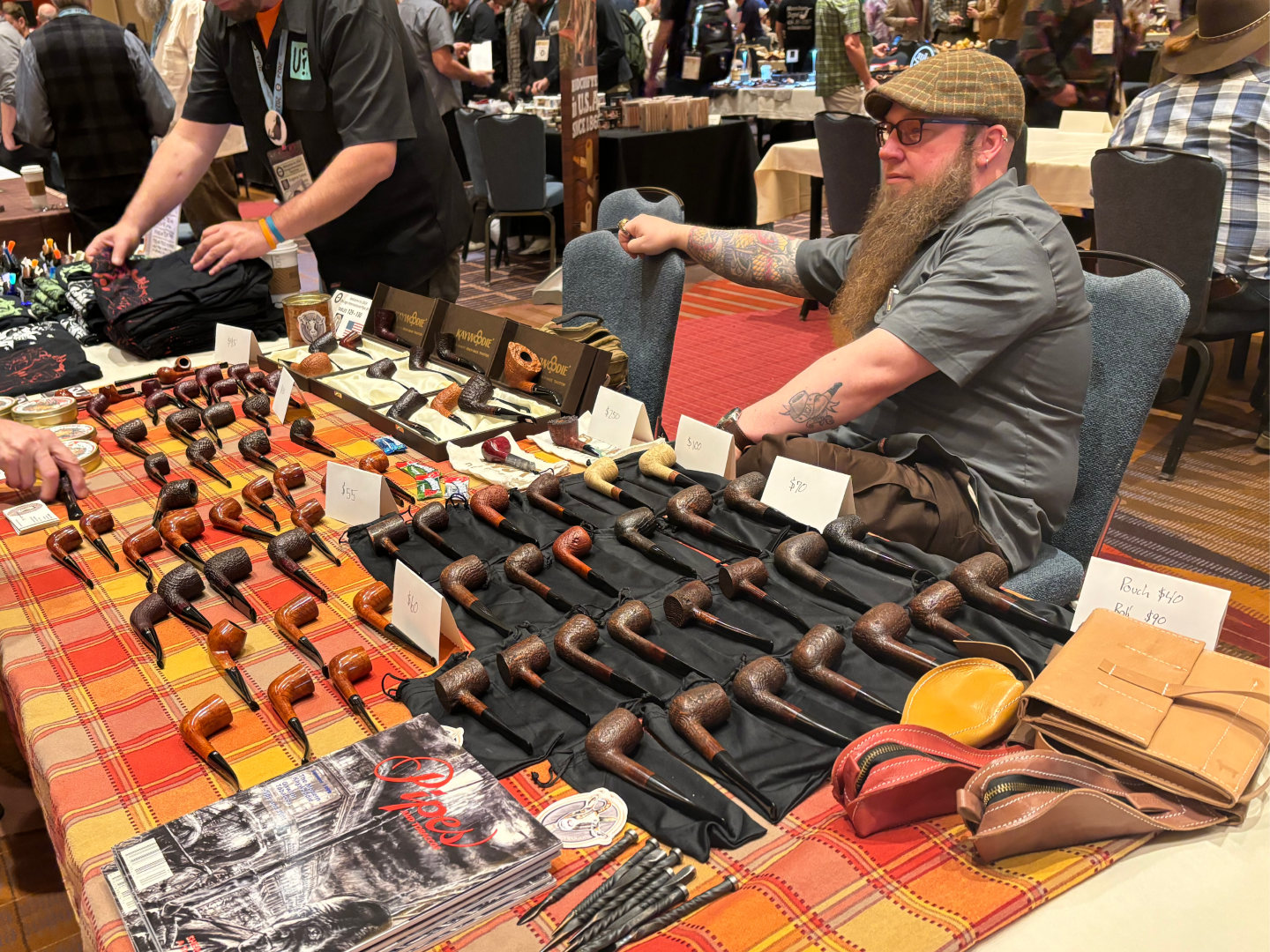 Chicago Pipe Show 2024 - Nate Davis with Kaywoodie