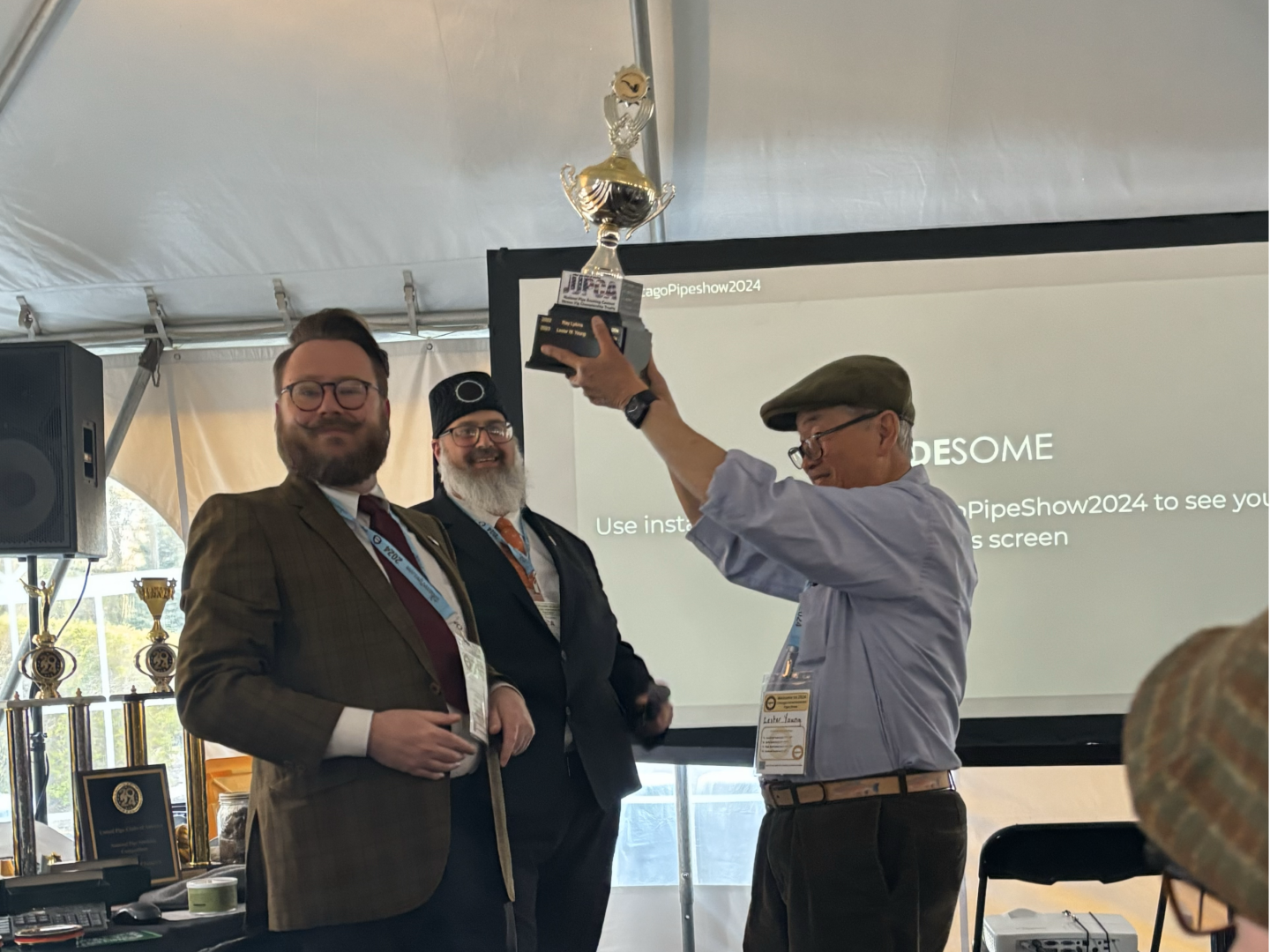 Chicago Pipe Show 2024 - Les Young, Slow Smoke Champion