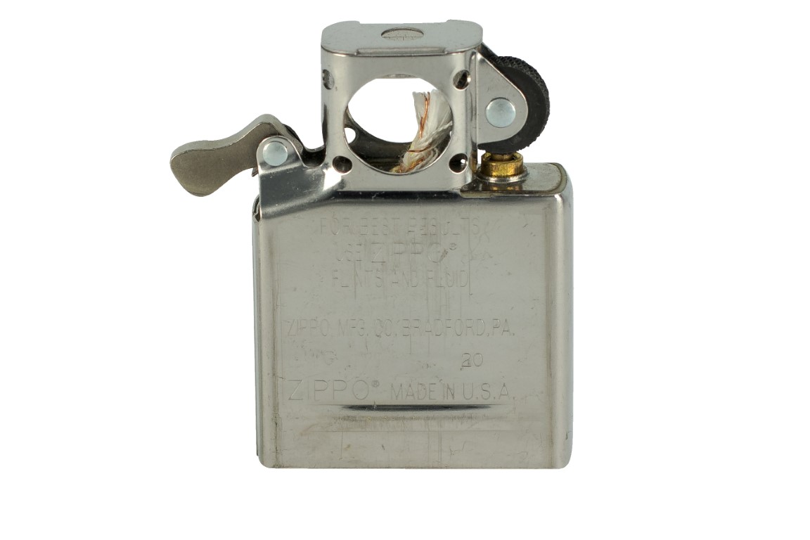 Zippo has an insert specially made for tobacco pipes.