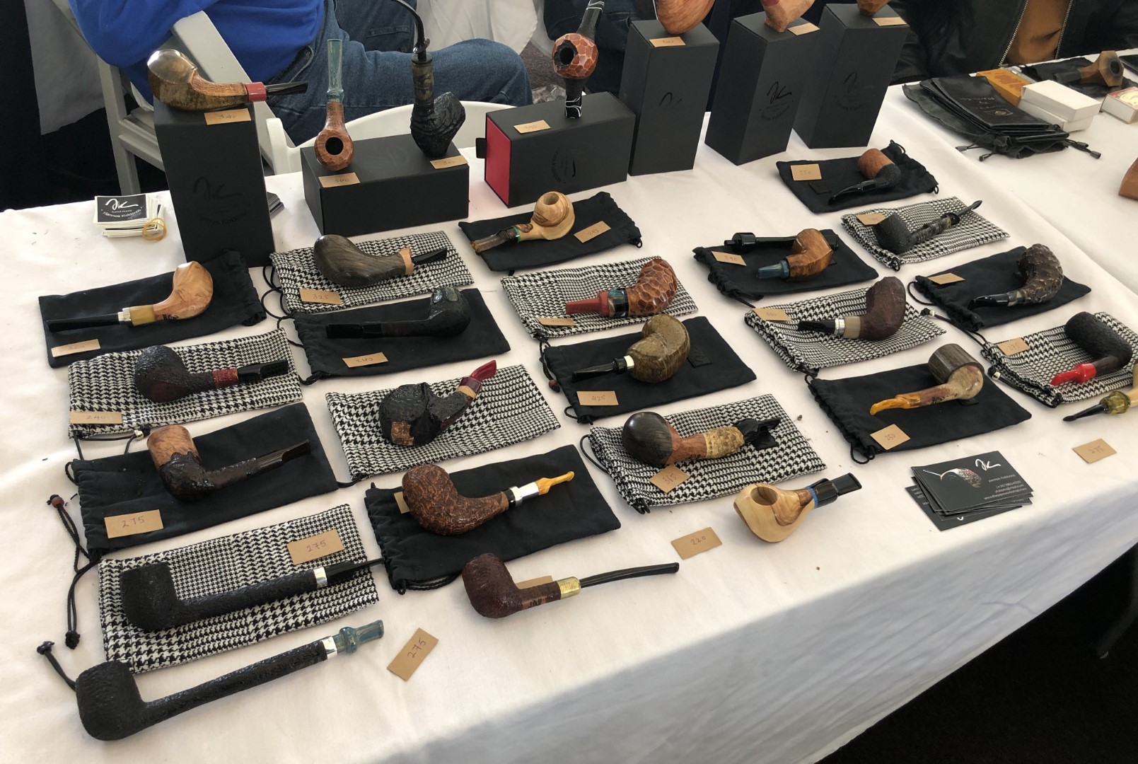 Yiannos Kokkinos at 2023 Chicago Pipe Show