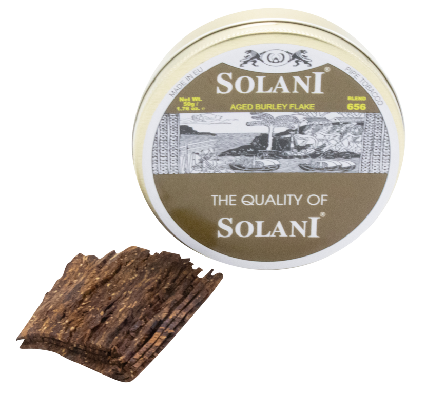 Solani Aged Burley Flake Blend No. 656 pipe tobacco