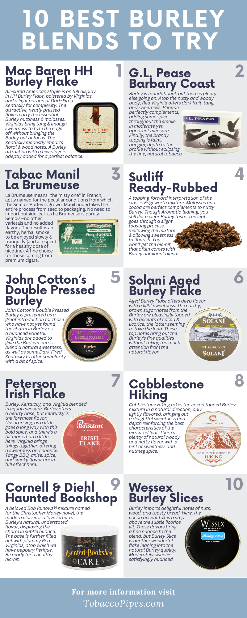 10 of the Best Burley Blends to Try
