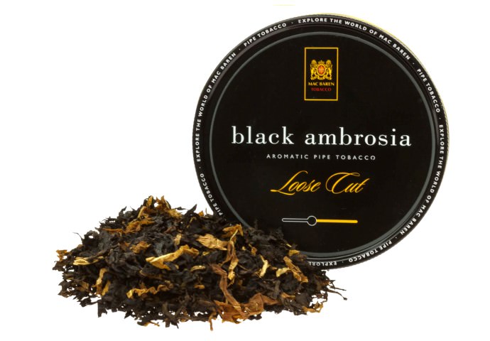 Mac Baren Black Ambrosia Pipe Tobacco - Loose Cut