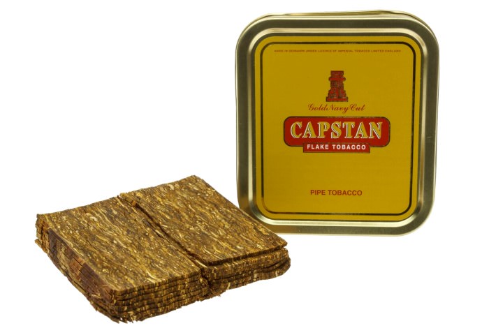 Capstan Gold Navy Cut Flake Tobacco Tin