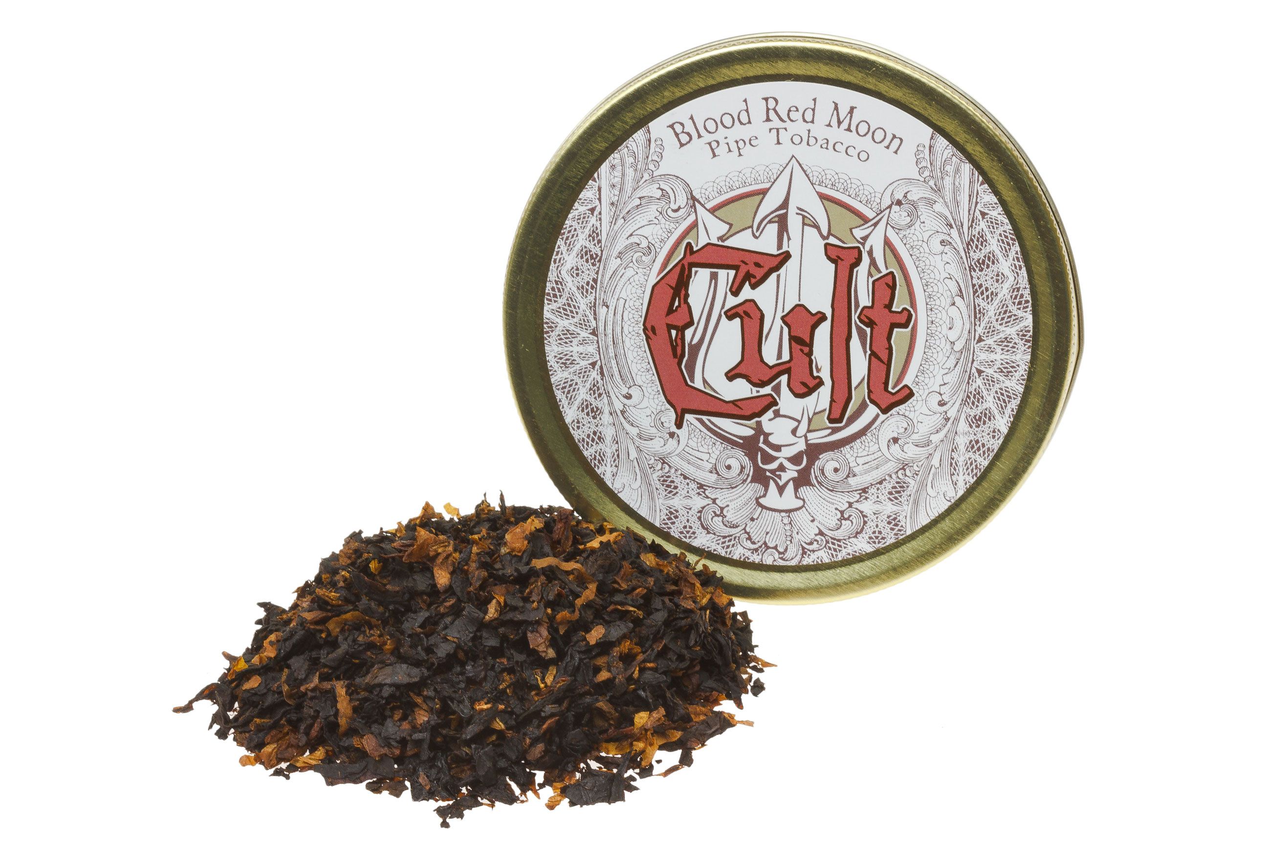 Cult Blood Red Moon Pipe Tobacco Tin