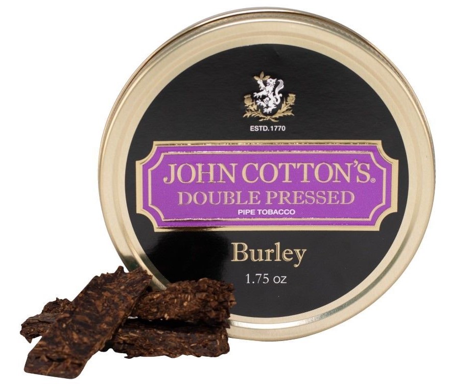 John Cotton's Double Pressed Burley pipe tobacco