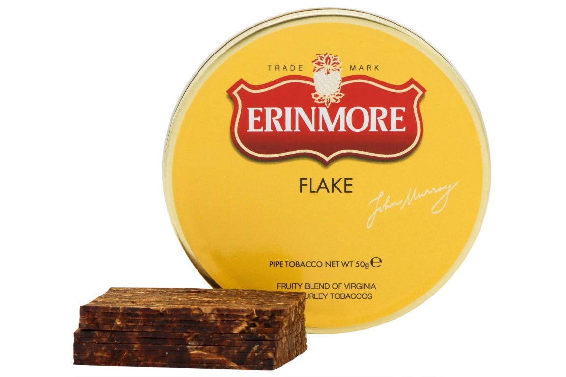 Erinmore Flake Pipe Tobacco Tin