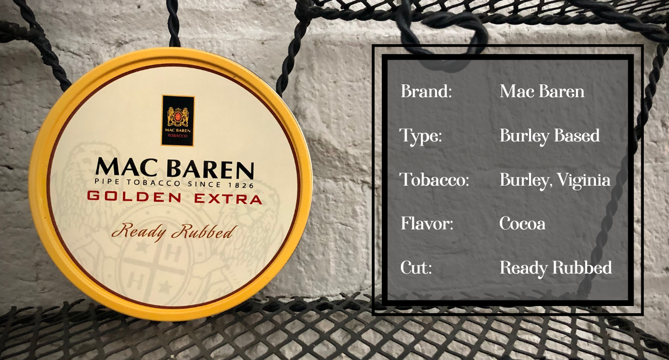 Mac Baren Golden Extra pipe tobacco