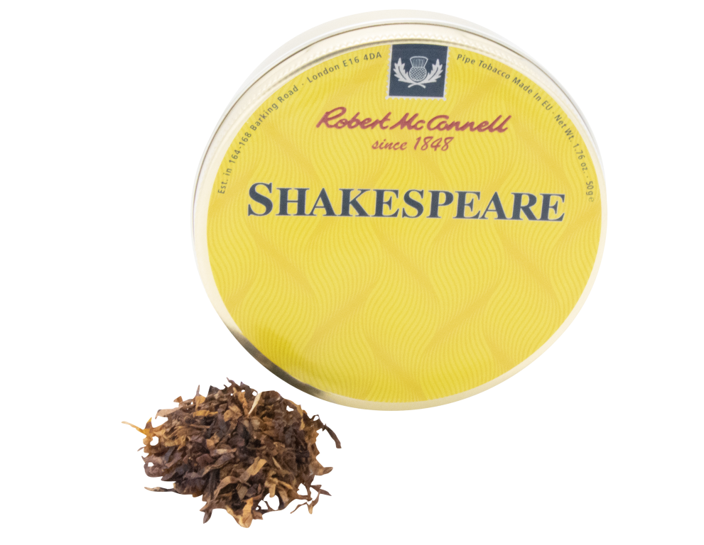 McConnell Shakespeare pipe tobacco