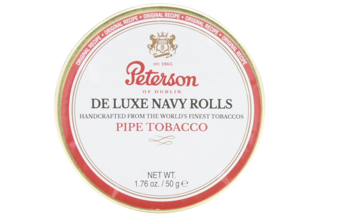 Peterson Navy Rolls Pipe Tobacco Tin