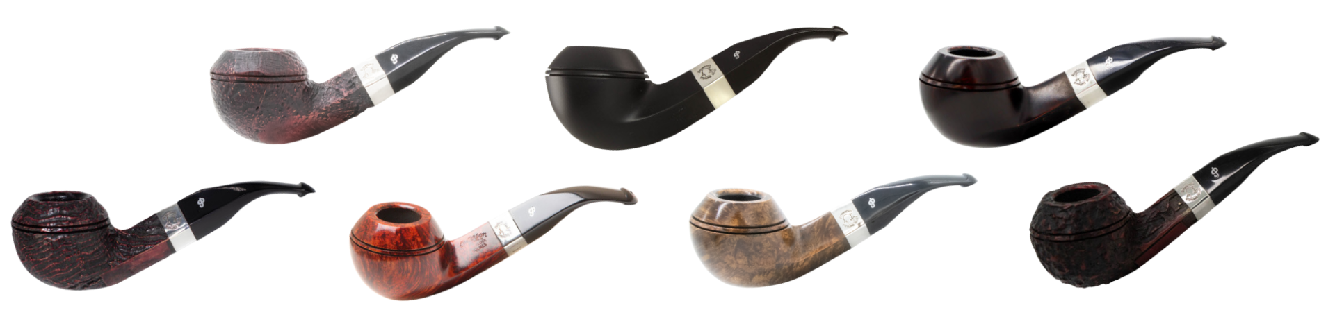 Peterson Sherlock Holmes Squire Tobacco Pipe