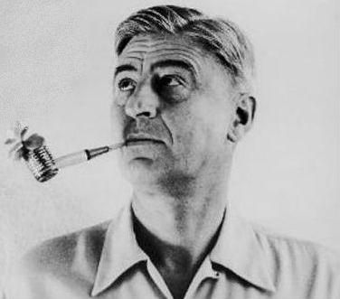 Dr. Seuss with a pipe